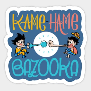 Kame-Hame Bazooka Sticker